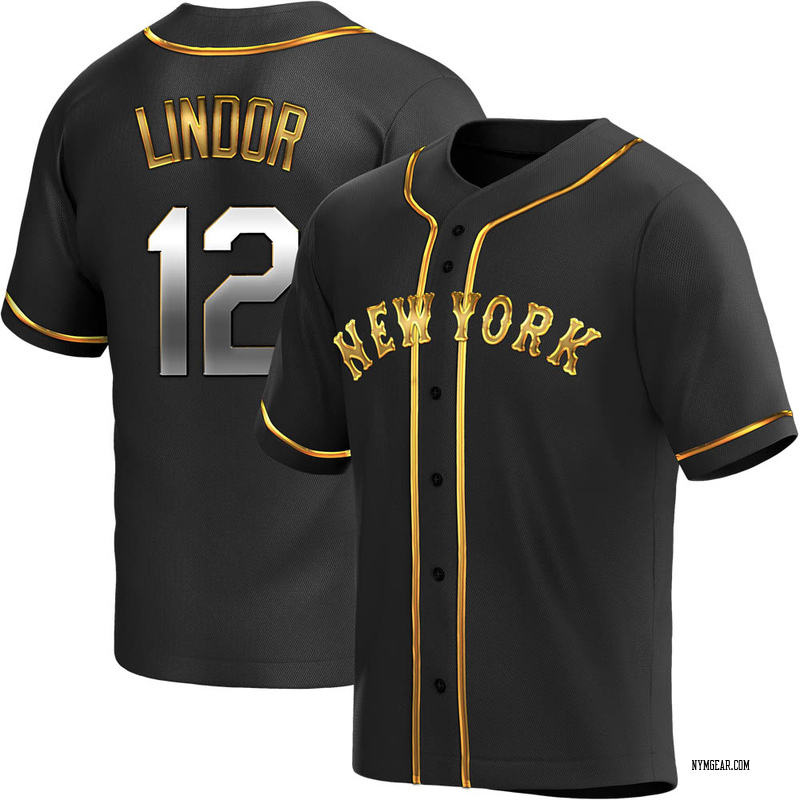 francisco lindor jersey black mets