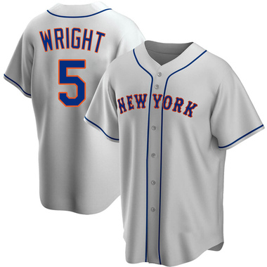 Men's New York Mets David Wright Majestic Royal Big & Tall Official Player  T-Shirt