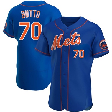 Syracuse Mets Jose Butto Game-Worn Green Irish Jersey #20; size 44